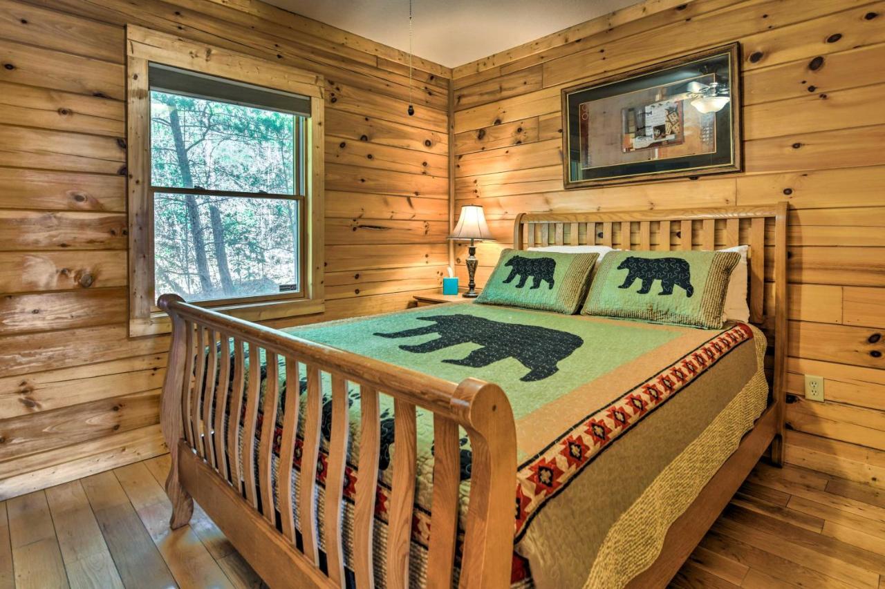 Bryson City Cabin Rental With Views And Hot Tub Exterior foto