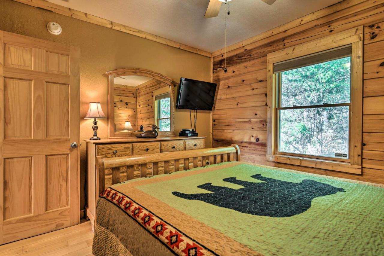 Bryson City Cabin Rental With Views And Hot Tub Exterior foto