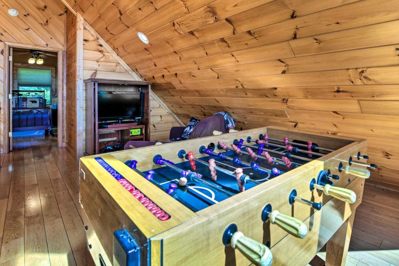 Bryson City Cabin Rental With Views And Hot Tub Exterior foto