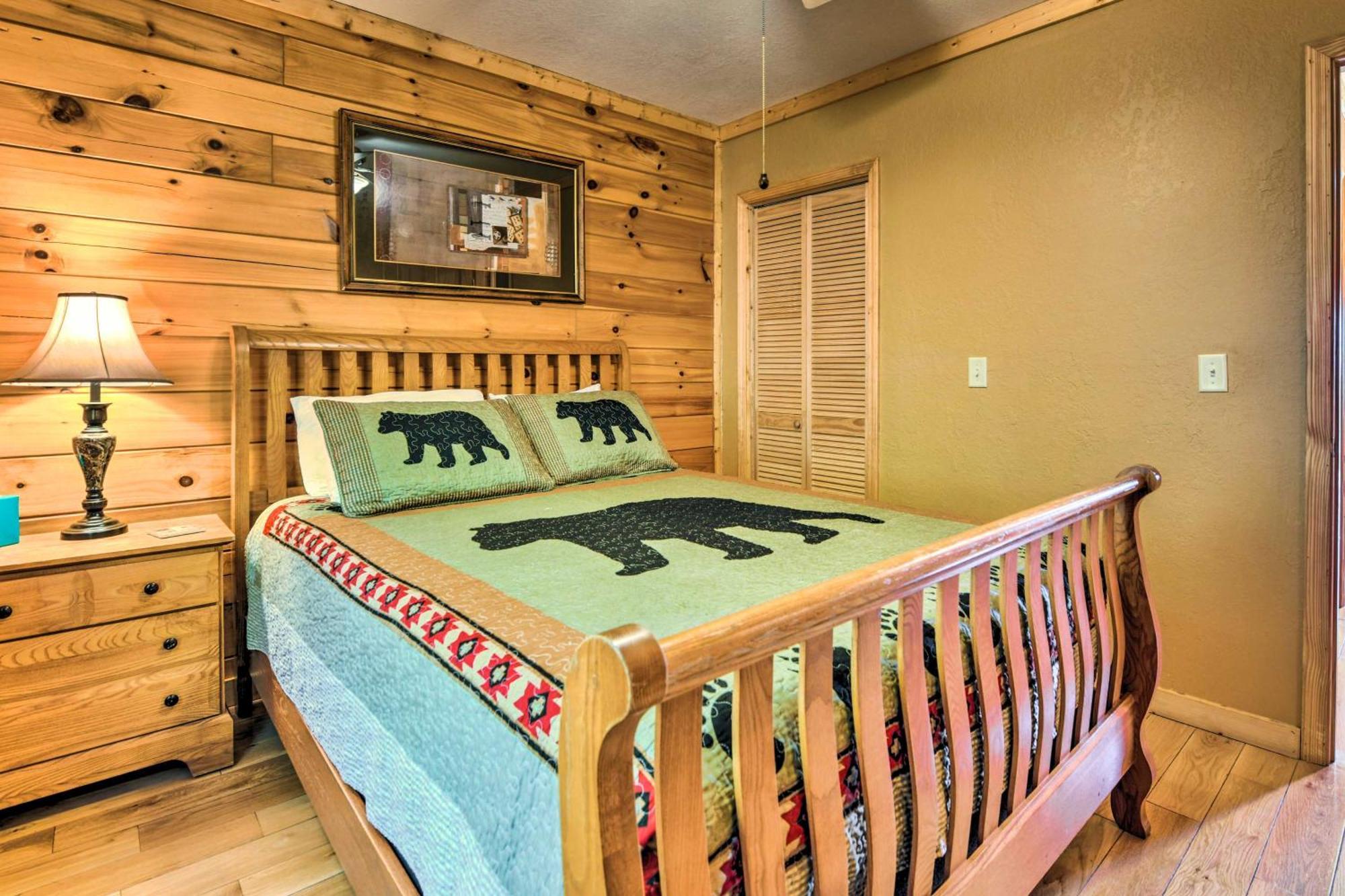 Bryson City Cabin Rental With Views And Hot Tub Exterior foto